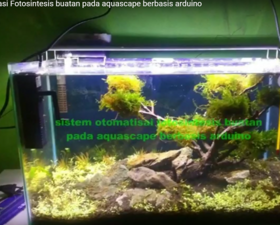 Sistem Otomatisasi Fotosintesis buatan pada aquascape berbasis arduino